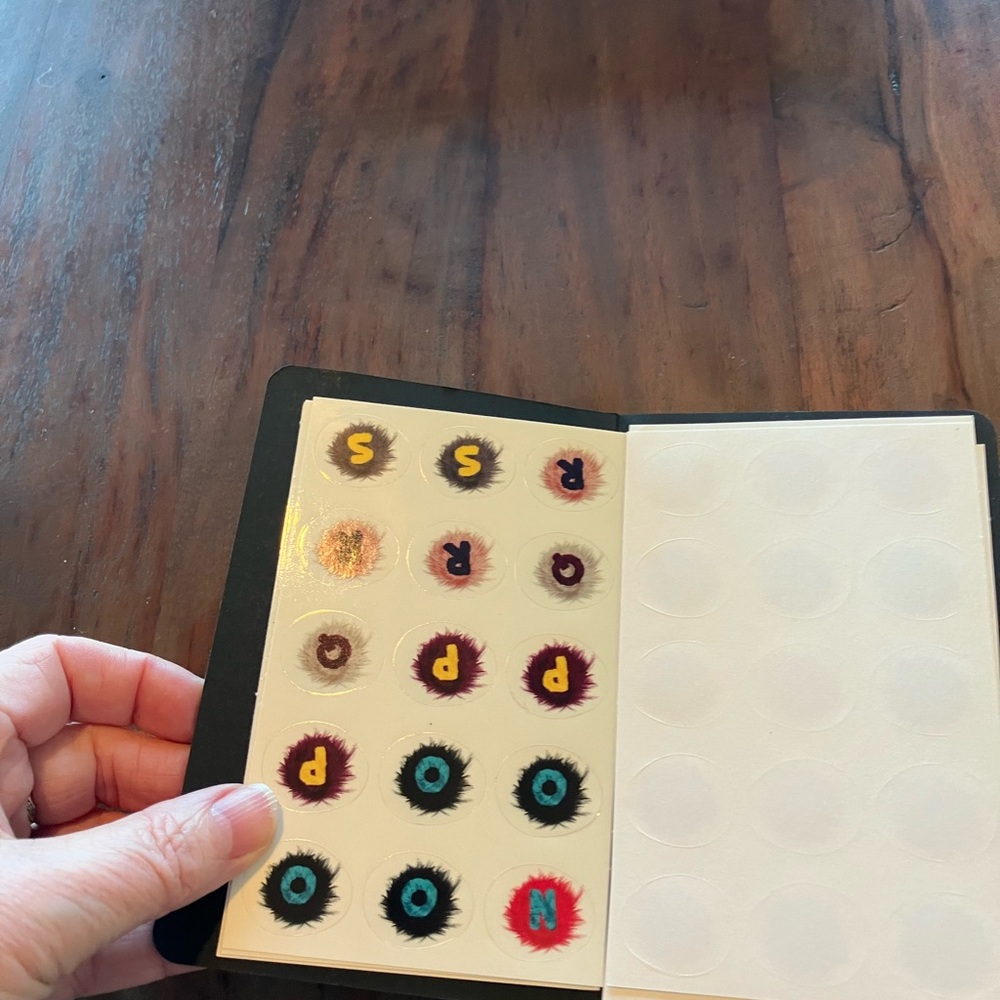 Fendi Black and Yellow journal new and rare with stickers ! - Picture 4 of 6